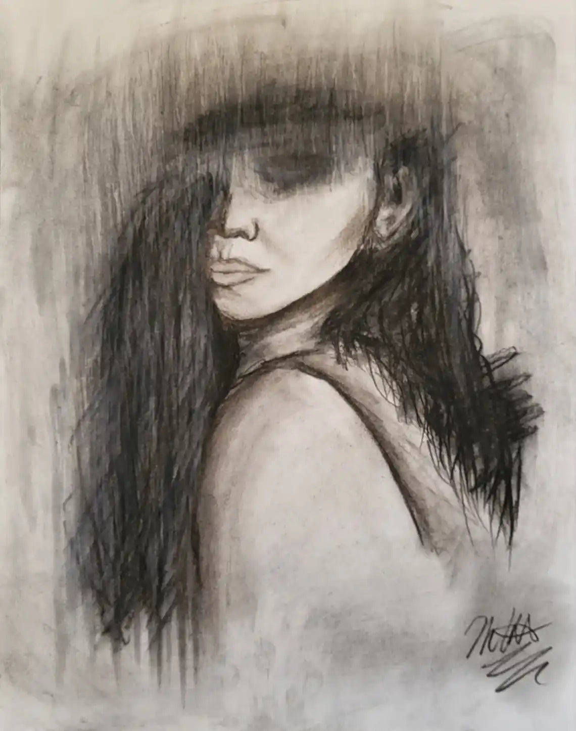 Charcoal Portrait Drawing Tutorial